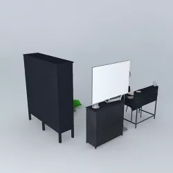 The office Edison Houses of the world 3D model