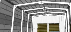 Train Shed 3D model