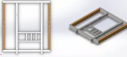 Trolley support assembly
