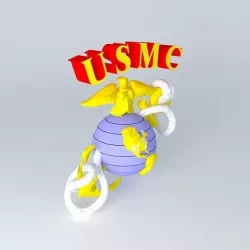 USMC EAGLE GLOBE AND ANCHOR 3D model