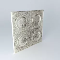 Wall decor Corinth 3D model