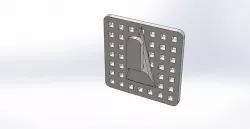 Wall frame holder