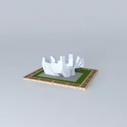 War monument 3D model