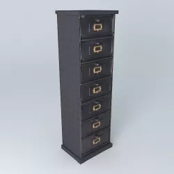 Weekly storage  3D model