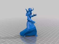 world of warcraft undead female warlock felheart channeled casting