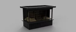 1:87 H0 Newspaper Stand / Kiosk
