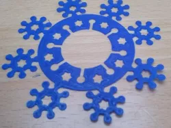 2020 COVID snowflakes