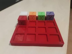 20mm cube 4x4 tray