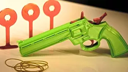 3D Printed Rubber Band Gun