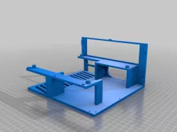 4.1 Mini ITX PC Case Low Profile GPU (No Front IO)