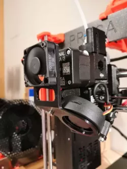 Aditional Noctua fan holder for Prusa MK2, MK2S, MK3, MK3S