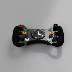 AMG GT3 steering wheel
