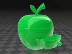 apple grinder - "no" supports glue together version