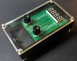 ATMega8 ATMega328P Voltmeter PCB