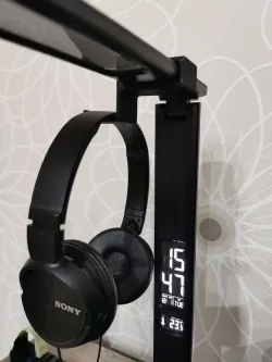 Avide desk lamp headphone holder