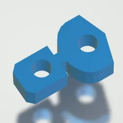B&D Garage Door Plastic Hinge Link #0T3561