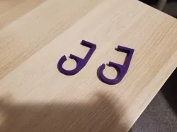 Cable Management Clip - Ikea Linnmon Tabletop