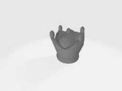 Cartoon Crown Gear Knob