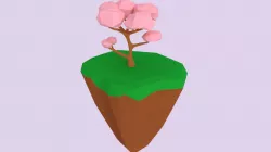 Cherry Blossom Floating Island