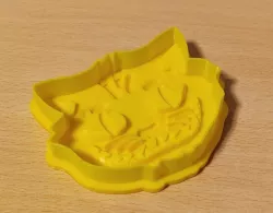 Cheshire Cat Cookie Cutter Improved