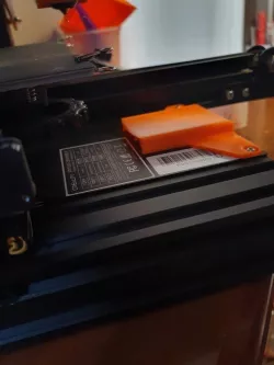 CPU cooling fan duct