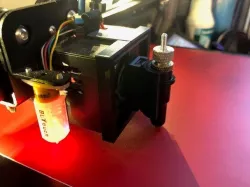Creality Ender 3/5 and CR10 Vinyl cutter and pen plotter fancover mount