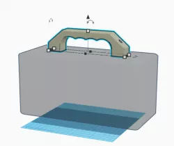 DAN A4-SFX PC Case carry handle