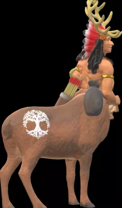 Deer Centaur Warbonnet