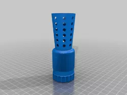 DL-44 Flash Suppressor Threaded for 1/2x28mm 