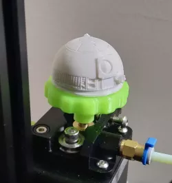 Ender 3 extruder wheel knob with removable R2D2 head