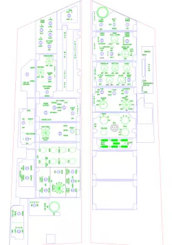 F18C Hornet Left and Right Console Panels