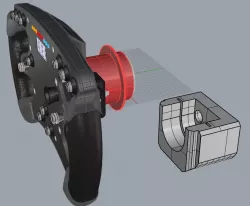 Fanatec Wheel 8040 rig mount