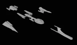 FASA Orion ships: Star Trek starship parts kit expansion #8
