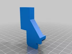 Filament sensor holder and clamp Artillery Sidewinder X1