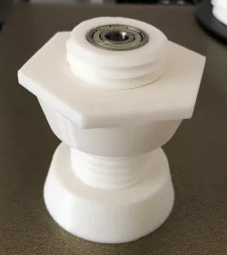 Filamentholder with a twist
