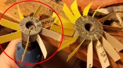Flap sanding attachment for rotary tool - smaller versions