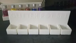 Glitter Pot Set Organiser