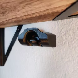 Hat Hanger & Wire Wall Mount w Command Strips