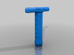 Hilt for pvc pipe foam sword
