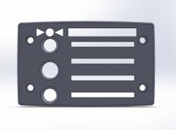 ibanez sst preamp faceplate 3d models STLFinder