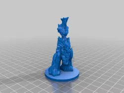 Ice Elemental (Cut and Key)