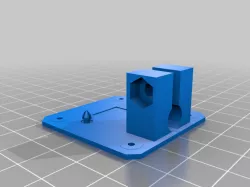 JST Nema 17 Stepper Motor - Connector Holder with Cable Clamp