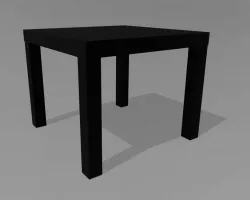Lack Table - Full Dimension 
