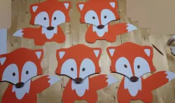 lasercut fox