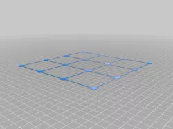 Level calibration check grid