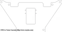 LowRider2 CNC - Full Sheet Capable CNC Router- 25mm (DXF converted to PDF)