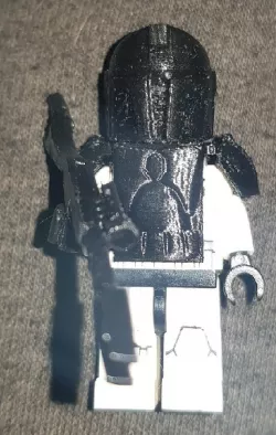 Mandalorian Lego compatible armour with jetpack