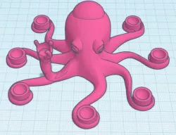 Modified Octopus Menorah