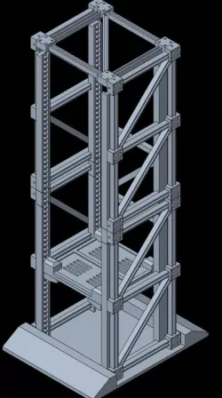 Modular Elevator (Tabletop 40k)