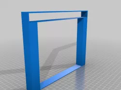 Monitor stand (IKEA Burhult)